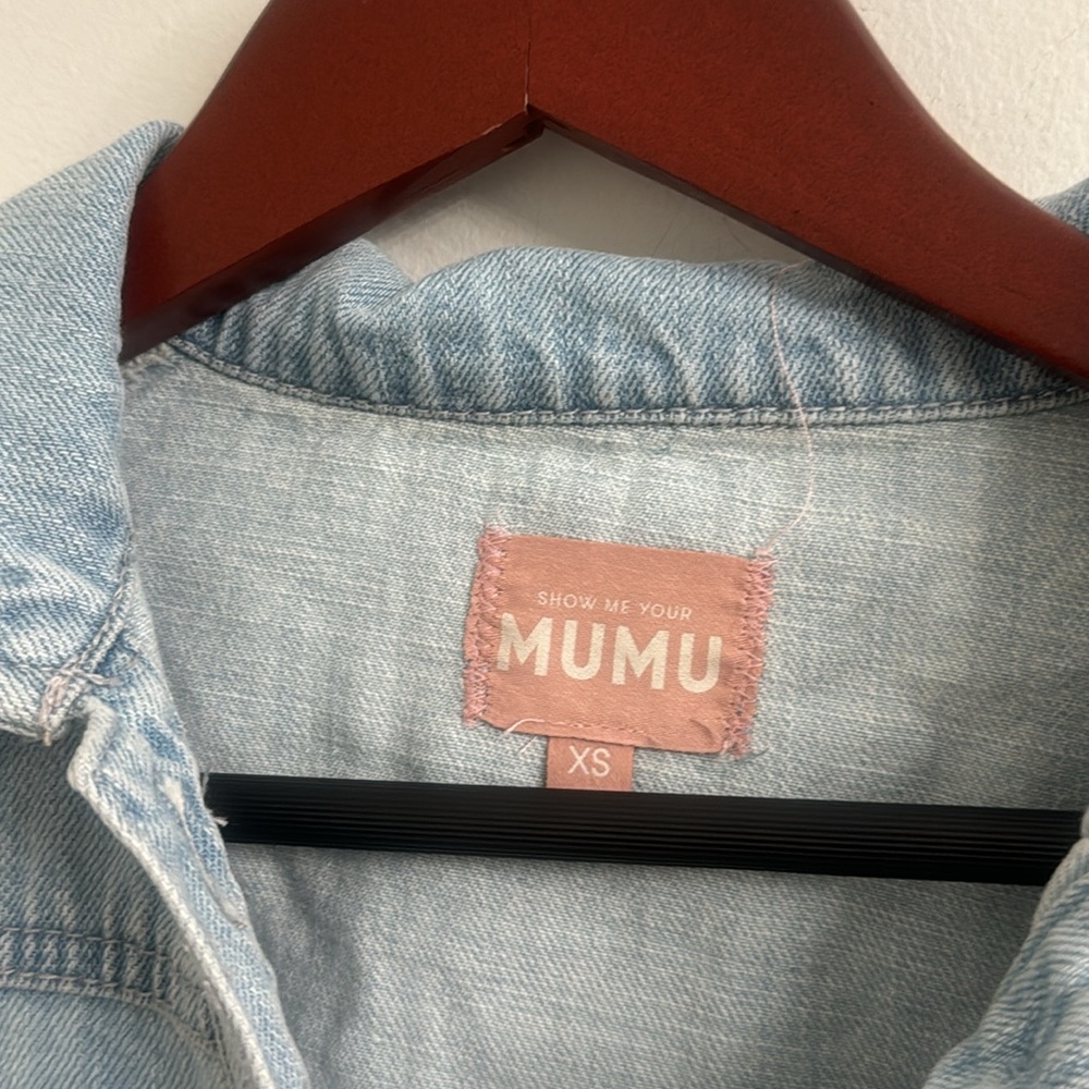 SHOW ME YOUR MUMU Cannon Romper in Dockside sz Xs - Picture 6 of 10